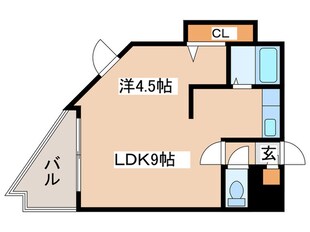 パ－クヒルズ東札幌の物件間取画像